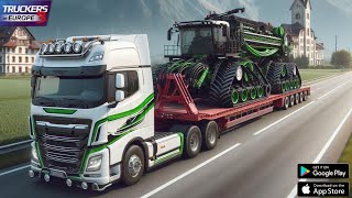 Epic Haul Transporting Agricultural Machinery from Tremola to Zurich  Truckers of Europe 3 [upl. by Jesus]