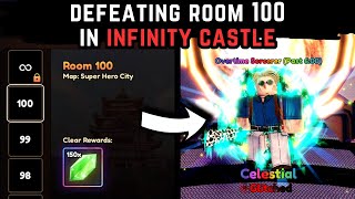 BEATING ROOM 100 IN INFINITY CASTLE  GLITCHED NANAMI  ANIME LAST STAND [upl. by Lexi601]