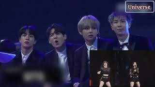 BTS Reaction to Blackpink DVD Tokyo Dome KTL Dont know what to do Fanmade 💜2020 [upl. by Haeli]