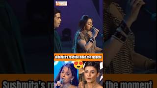 Juhi Chawla singingShocking reactions of Bollywood stars made the moment🤩 india bollywood shorts [upl. by Myrt754]