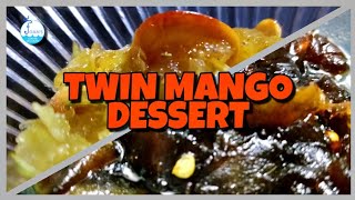 TWIN MANGO DESSERT  MANGA THITHIPU RECIPE IN TAMIL  MANGO SWEET  MANGO DESSERT RECIPE IN TAMIL [upl. by Aniv705]