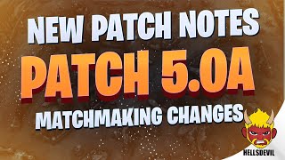 WILD RIFT  NEW PATCH 50A PATCH NOTES  MATCHMAKING CHANGES [upl. by Malilliw]