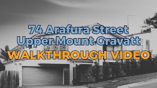 Walkthrough Video  74 Arafura Street Upper Mount Gravatt [upl. by Anibur]