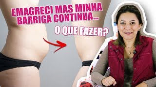 Emagreci Após a Gravidez Mas Minha Barriga Continua [upl. by Avot]