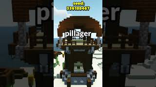 ☠️ PILLAGER OUTPOST ISLAND  Minecraft 121 Java Edition Seed [upl. by Yahsal859]