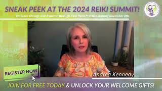 Andrea Kennedy  2024 Reiki Summit [upl. by Eltotsira]