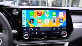 How to connect Apple CarPlay to LEXUS Multimedia System 2023 [upl. by Locklin]