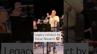 Legacy oboe concerto conduct by Oscar Navarro 🤩 [upl. by Yennej]