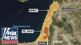 IDF strikes Lebanon retaliating after deadly weekend attack by Hezbollah [upl. by Chirlin]