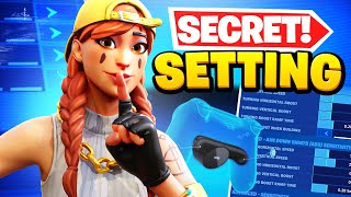 A S̲E̲C̲R̲E̲T̲ S̲e̲t̲t̲i̲n̲g̲ to EDIT FASTER in FORTNITE [upl. by Gage]