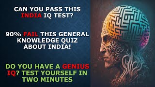 Can You Pass This India IQ Test 90 Fail This General Knowledge Quiz [upl. by Wilhide]