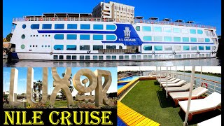 Flight from Cairo to Luxor  Nile River Cruise  RADAMIS  Part 5  Egypt Travel Dairies  Luxor [upl. by Oirretno]