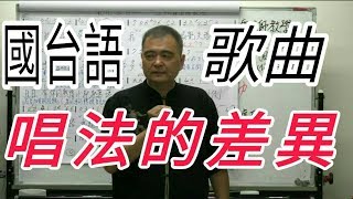 【國語與台語唱法的差異】呂松霖老師歌唱技巧教學 [upl. by Talich]