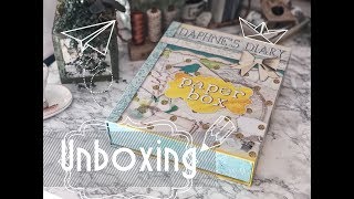 Daphnes Diary Paper Box Unboxing [upl. by Idnahr]