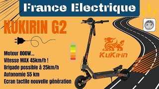 KUKIRIN G2  NEW 2024 La trottinette toutterrain à moins de 500 euros en toute sécurité [upl. by Duester]