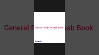 Cash BookmeaningRulesformatTypes accounting cashbook education exam basicaccounts [upl. by Yessydo]