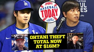 Ohtanis interpreter stole how much  Baseball Today [upl. by Turmel]