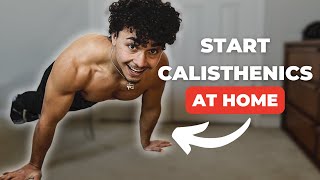 How to Start Calisthenics at Home For Beginners No Equipment [upl. by Roselin322]