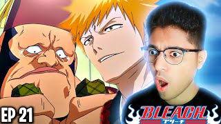 SHINIGAMI WORLD Bleach Episode 21 REACTION [upl. by Ytsud]