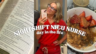 VLOG DAY IN THE LIFE OF A NIGHTSHIFT NICU NURSE [upl. by Aratas]