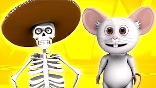 dem bein  skjelett danse for barn  Barnesanger på Norsk  Dem Bones  Kids Tv Norsk [upl. by Yeloc355]