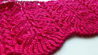 Knit with eliZZZa  Knitting Stitch quotCordially Heartsquot [upl. by Richmound]