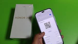 how to scan WiFi on Honor 200 lite  Honor 200 lite 5G scan WiFi using QR code [upl. by Ahseem]