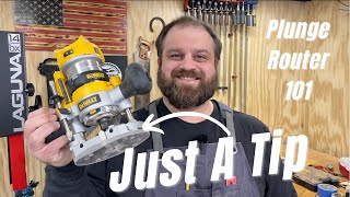 How to Use a Plunge Router the RIGHT Way [upl. by Lunnete]