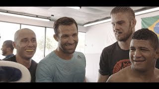 Life at the Combat Club UFC vs Bellator Fighters Sparring [upl. by Nanny215]