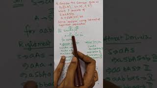 Rightmost and leftmost derivation part 2in TCS [upl. by Hellman]