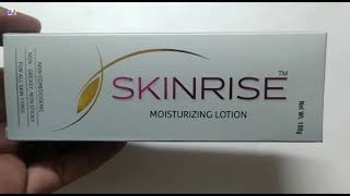 Skinrise Moisturising Lotion  Skinrise Lotion Uses side effects benefit Review Hindi [upl. by Kowalski300]