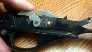 How the Remington 870 Trigger works [upl. by Namhcan]