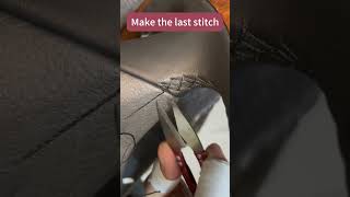 Make the last stitchautomobile sewing steeringwheelcover oem cars caraccessories steering [upl. by Aliakim502]