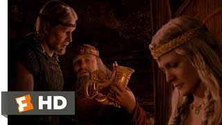 Beowulf 410 Movie CLIP  The Royal Dragon Horn 2007 HD [upl. by Lathan]