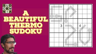 Thermo Sudoku How to solve a Thermo SudokuWPF Sudoku Grand Prix 2020 [upl. by Notyalc]