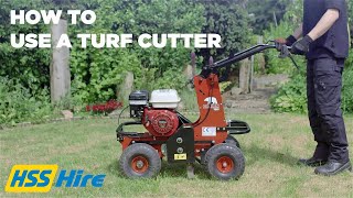 How to use a turf cutter [upl. by Finnie530]