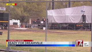 Preparations for Raleigh’s Dreamville Festival begin [upl. by Mitchell]