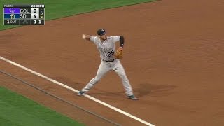 COLSD Arenado makes nice backhanded snag for out [upl. by Ayanad]