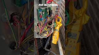 Wiring pool heater [upl. by Idorb]