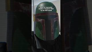 Boba Fett Impression shorts starwars [upl. by Yoj]