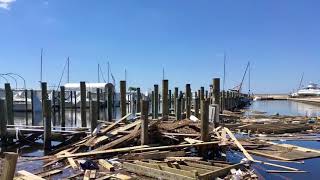 Port St Joe Marina After Hurricane Michael [upl. by Boniface]