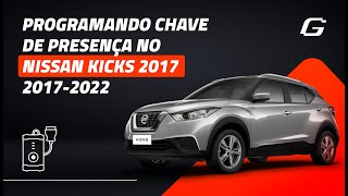 Tutorial de Programação de chave de presença  Nissan Kicks 2017 [upl. by Nottage201]