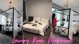 MY DREAM ROOM TOUR  AFFORDABLE 1000 LUXURY ROOM MAKEOVER [upl. by Hamford808]