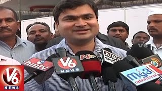 Karimnagar Collector Sarfaraz Ahmad Reaction After Clash With Rasamayi  V6 News [upl. by Shirlee]