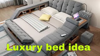 How to make luxury bed  luxury bed idea  ply se bed kese bnaye SonuRanasrvg [upl. by Gustavo12]