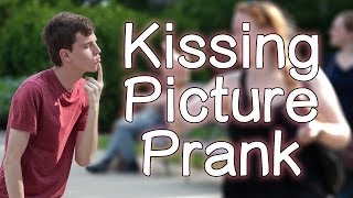 Kissing Picture Prank [upl. by Quinn]