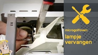 Lampje van uw microgolfoven vervangen  De Onderdelenstorebe methode [upl. by Davey504]