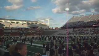 University of Akron Marching Band 101009  Pregame [upl. by Nolek192]