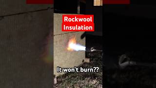 Rockwool Insulation vs FIRE [upl. by Roti]