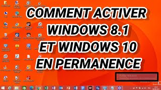 Comment Activer Windows 81 et Windows 10 en Permanence [upl. by Habas]